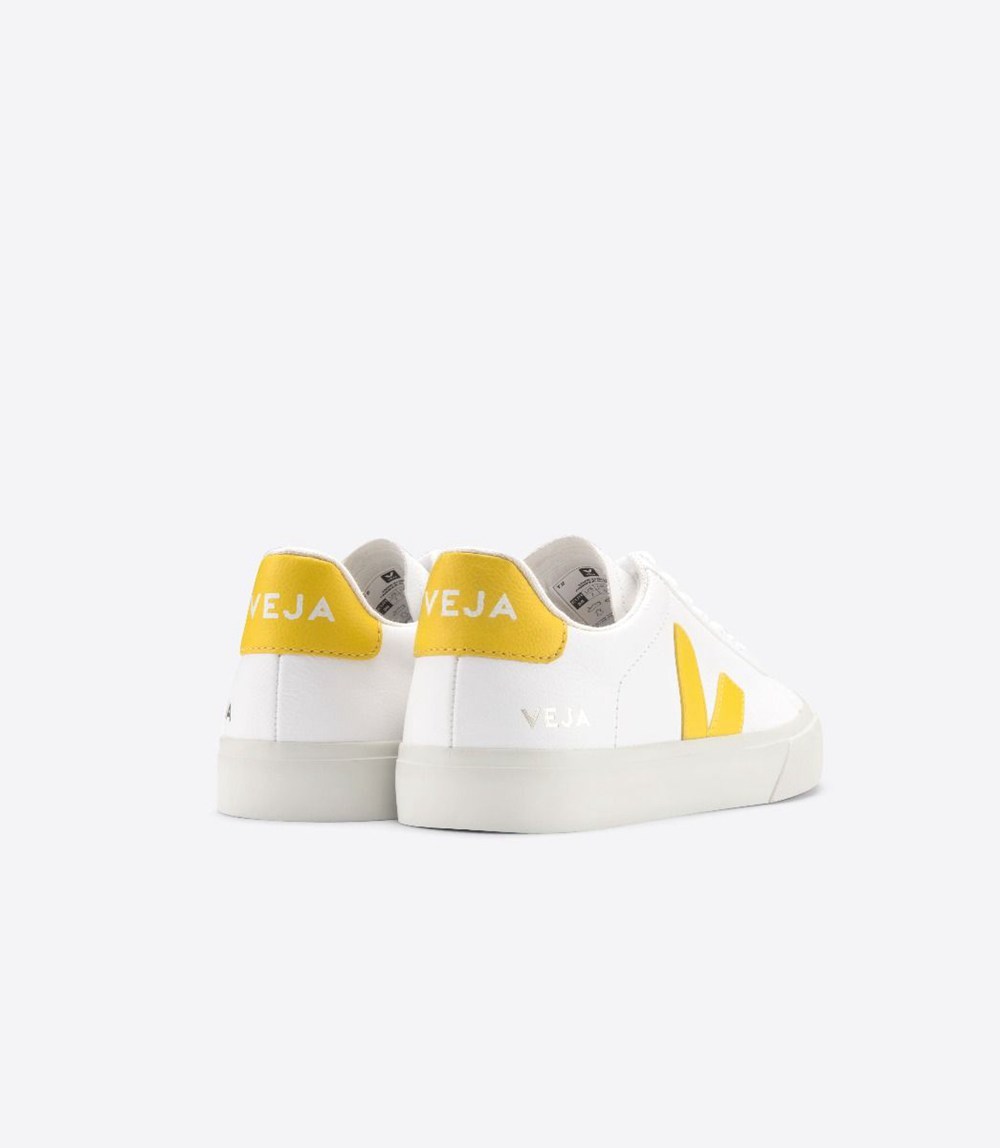 Veja Sneakers Mens - Campo Chromefree - White - 5629IEPZB